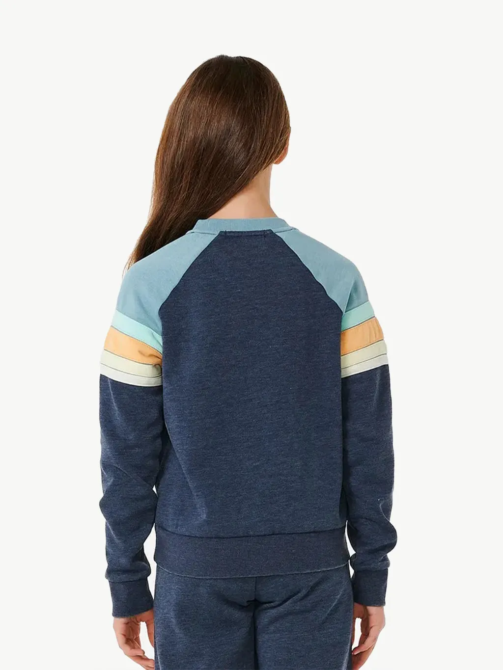 (8-14 years) Girl's Surf Revival Raglan Crew