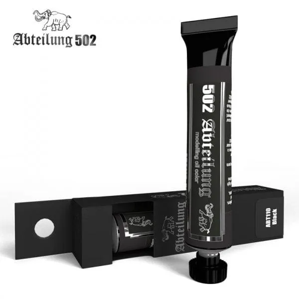 Abteilung 502: Modelling Oil Color - Black ABT110