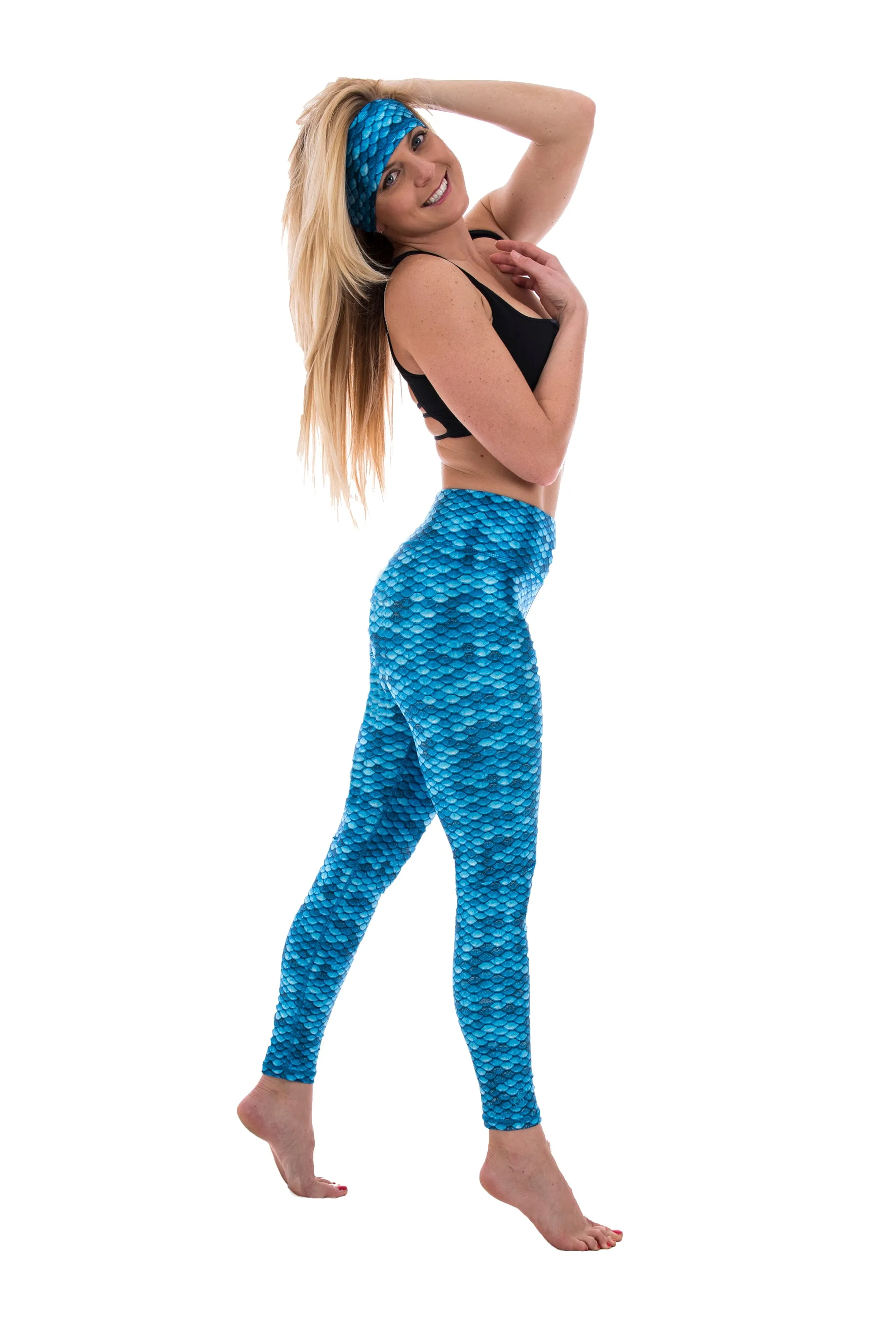 Aqua Mermaid - Leggings for Land or Sea