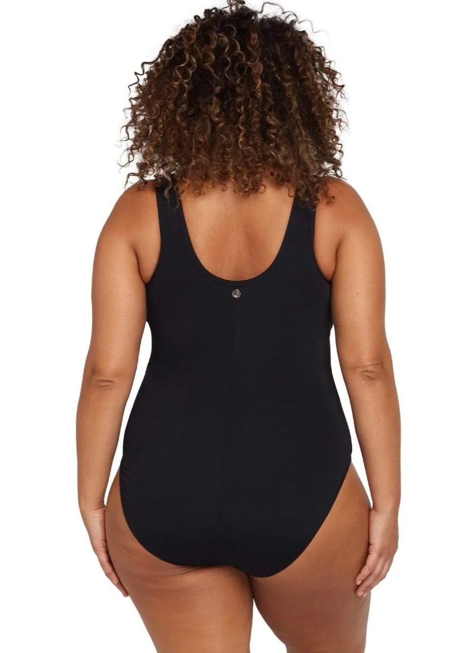 Artesands Fuseli Chlorine Resistant Zip One Piece Black