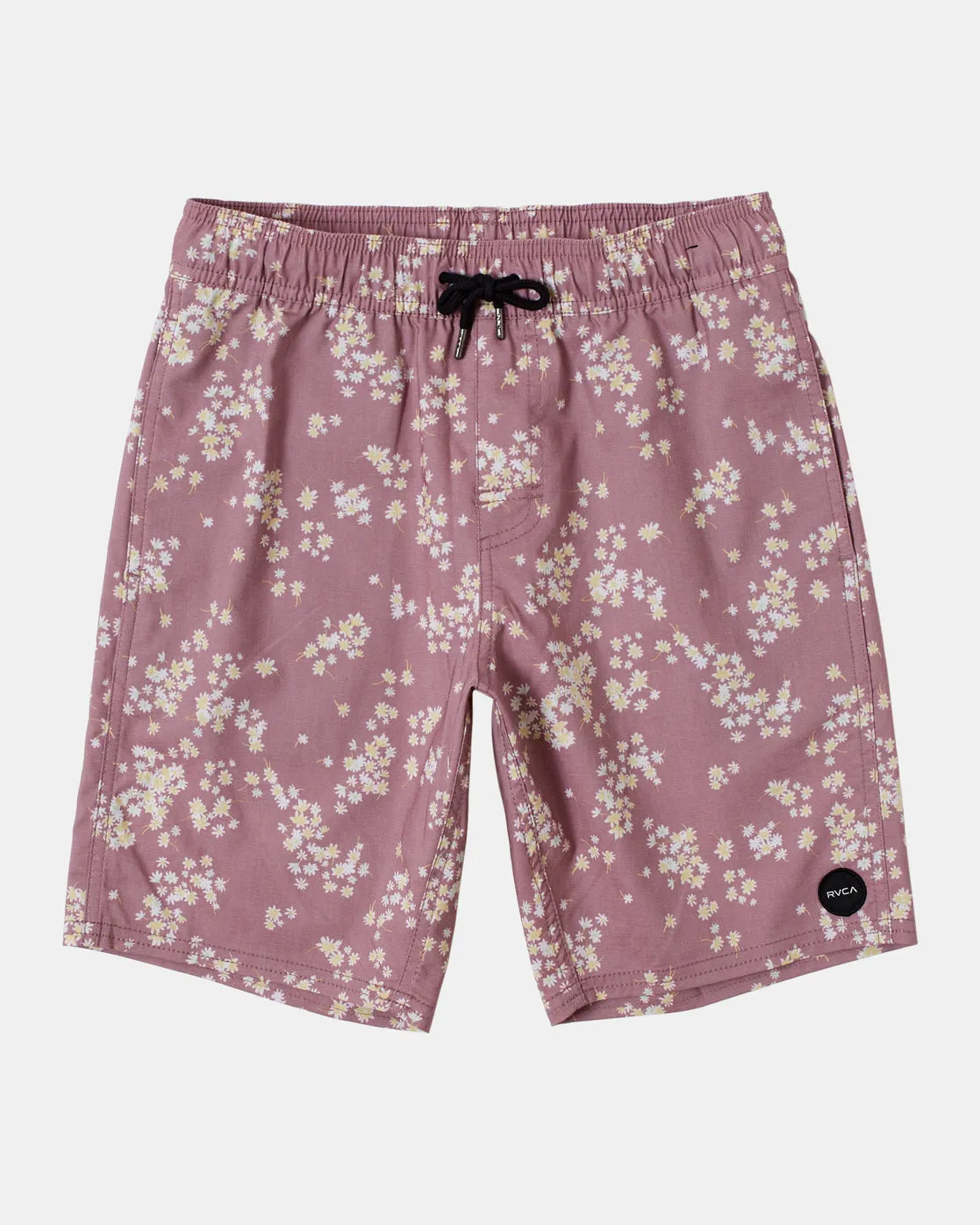 Boys Barnes Elastic Waist 16" Boardshorts - Lavender