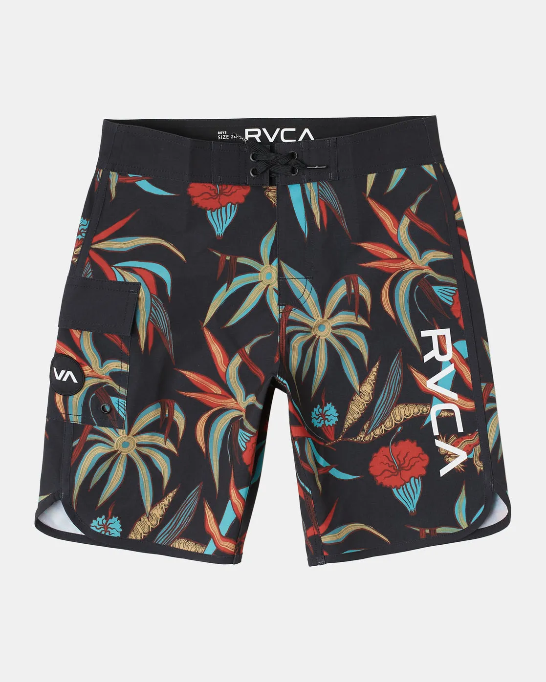 Boys Eastern 17" Boardshorts - Floral Multi