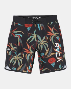 Boys Eastern 17" Boardshorts - Floral Multi