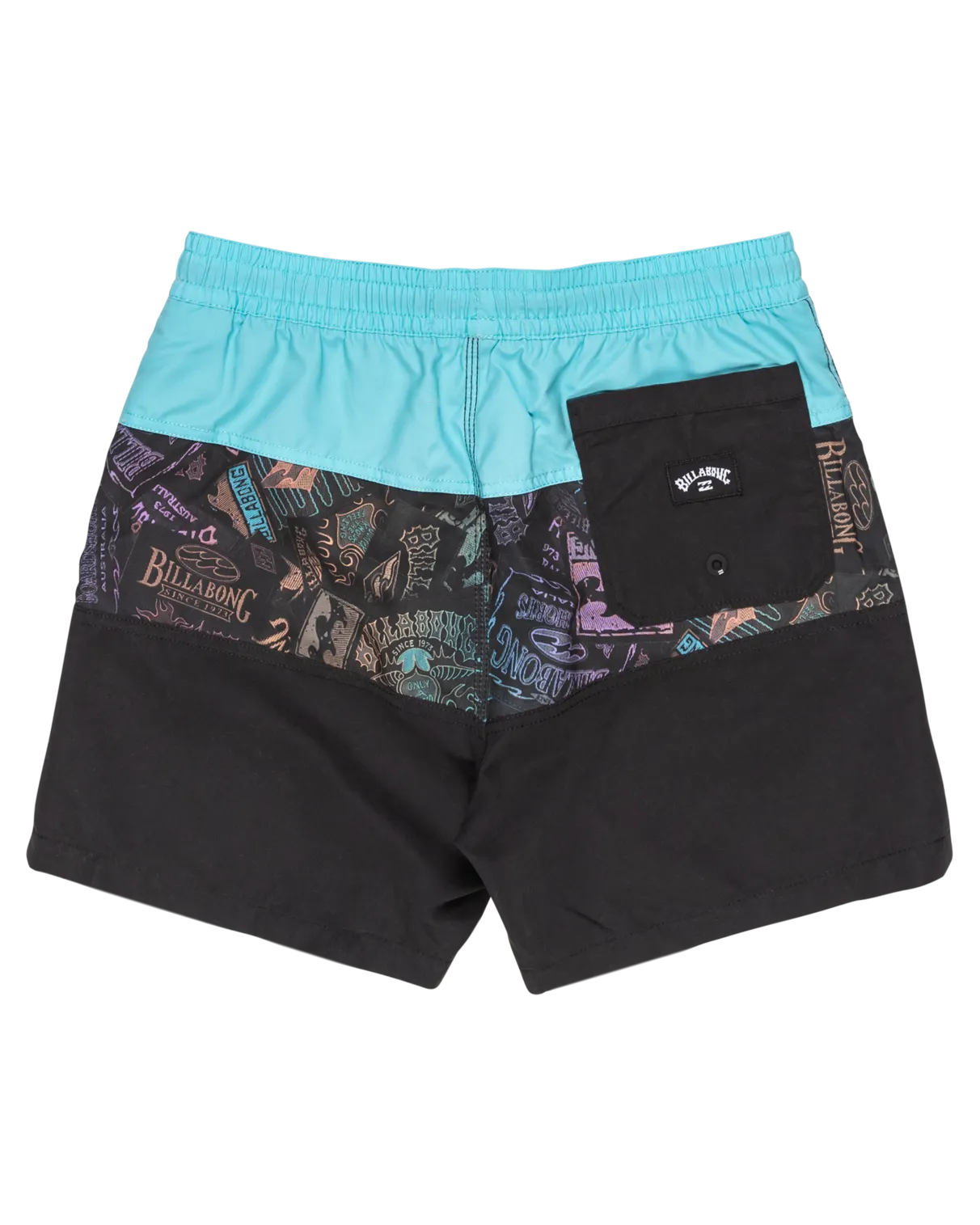 Boys Tribong LB Volley Shorts in Black