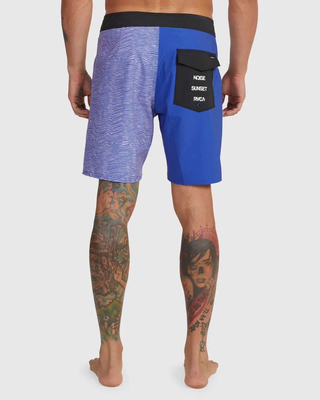 Brain Freeze Trunk 17" Boardshorts - Blue