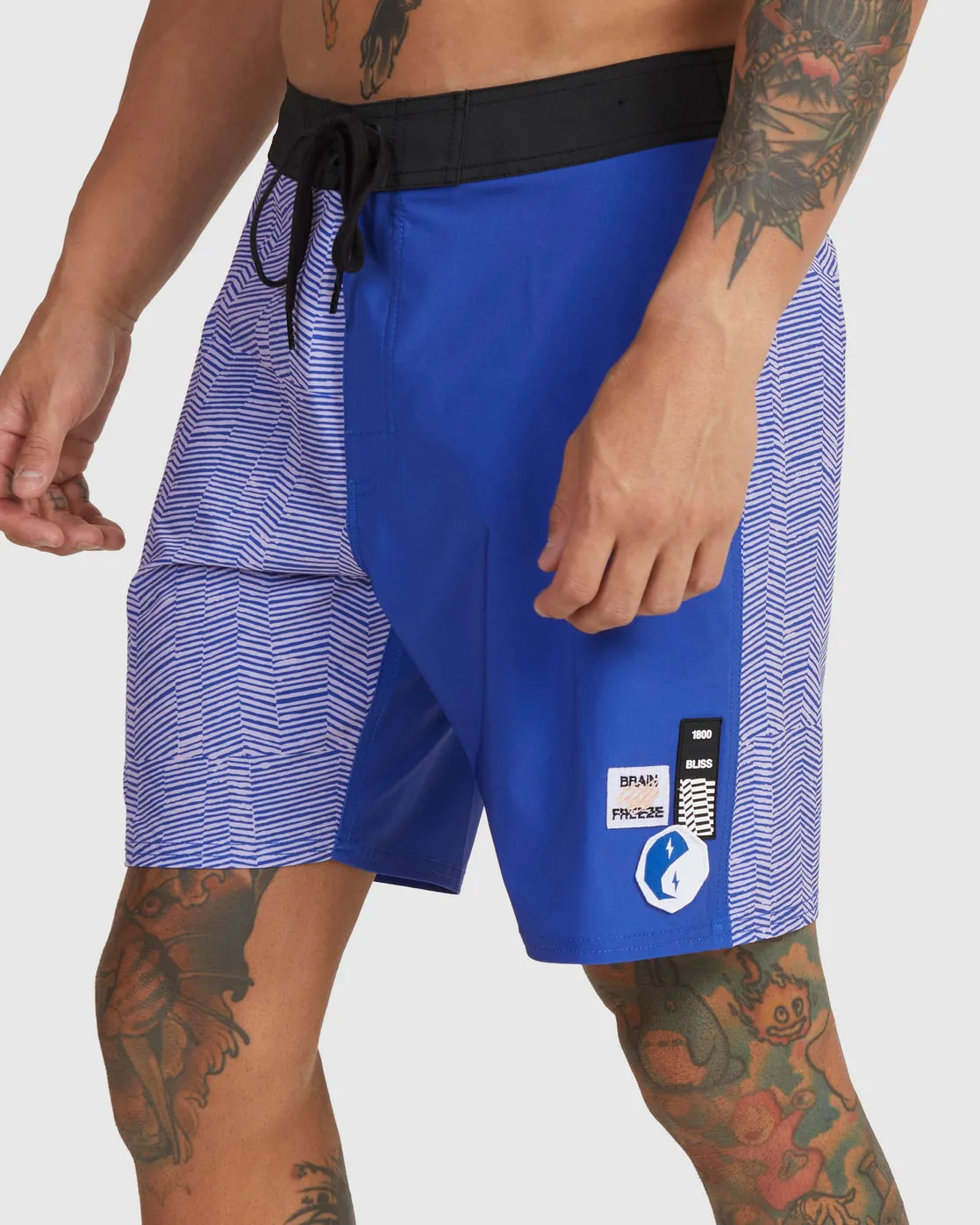 Brain Freeze Trunk 17" Boardshorts - Blue