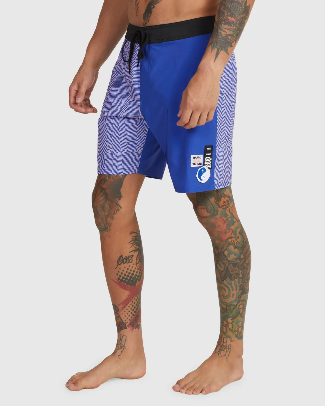 Brain Freeze Trunk 17" Boardshorts - Blue