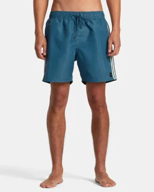 Breakout Elastic Waist 16" Boardshorts - Duck Blue