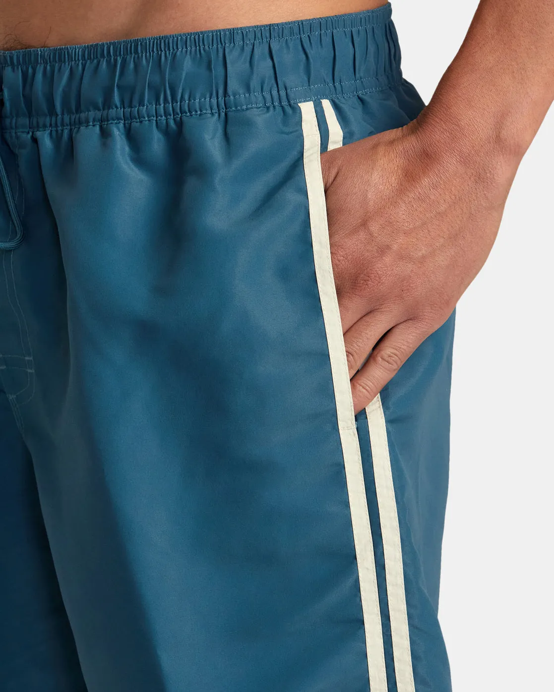 Breakout Elastic Waist 16" Boardshorts - Duck Blue