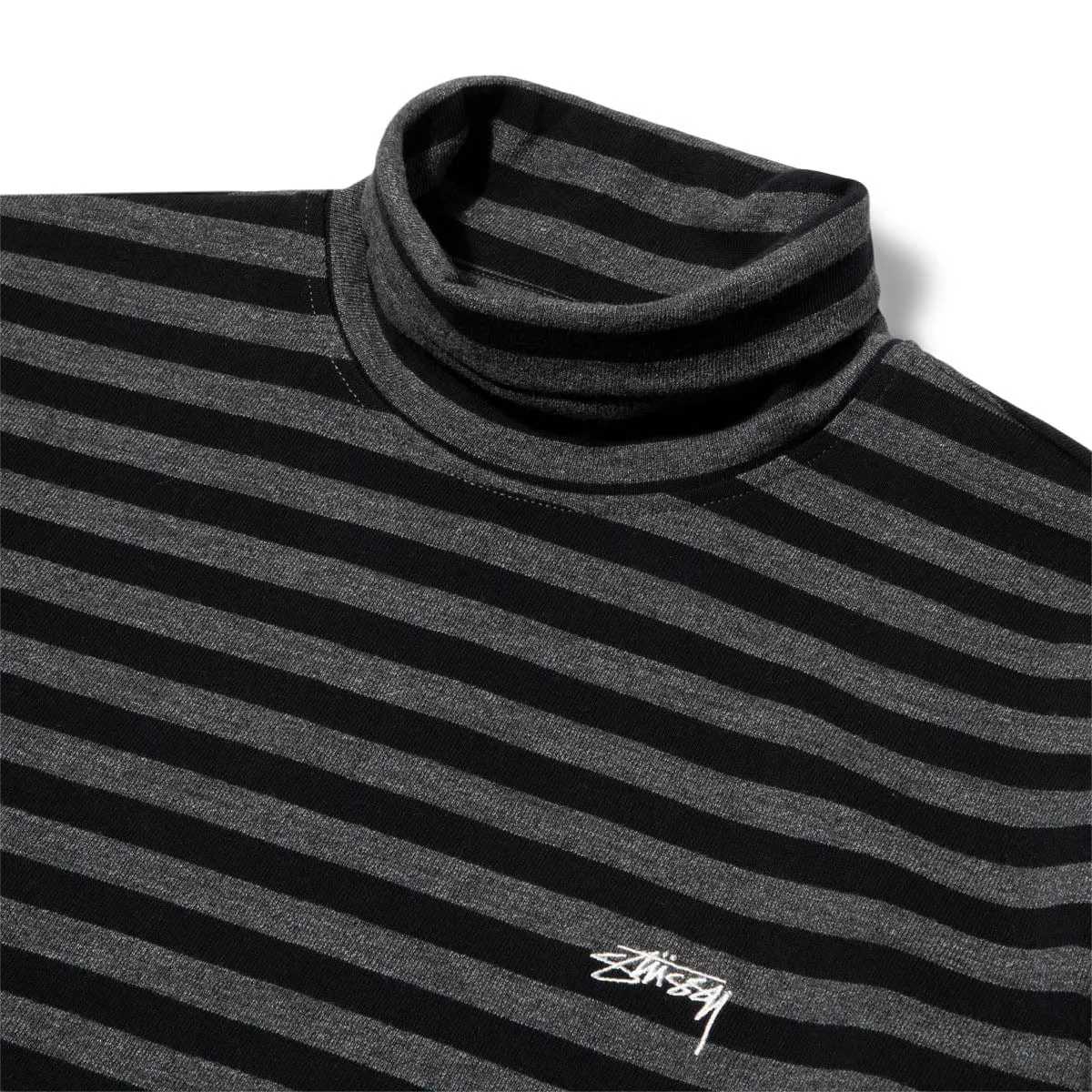 CLASSIC STRIPE LS TURTLENECK