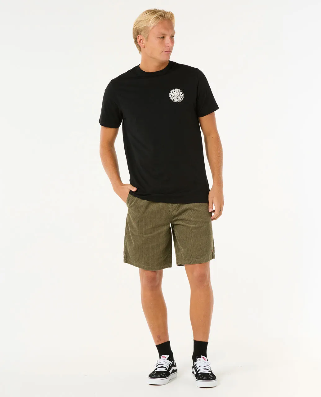 Classic Surf Cord Volley Short - Dusty Olive