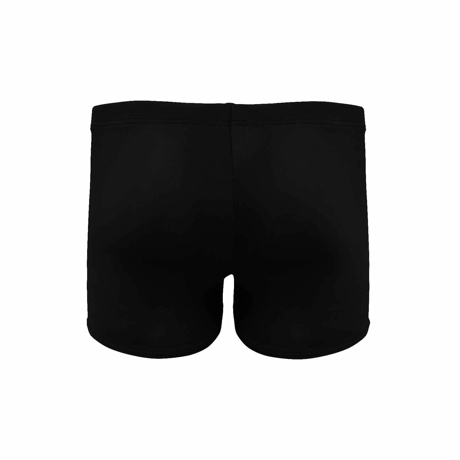 Custom Face & Name Black Men's Athletic Swim Jammers Quick Dry Waterproof Compression Square Leg Swim Briefs Swimsuit