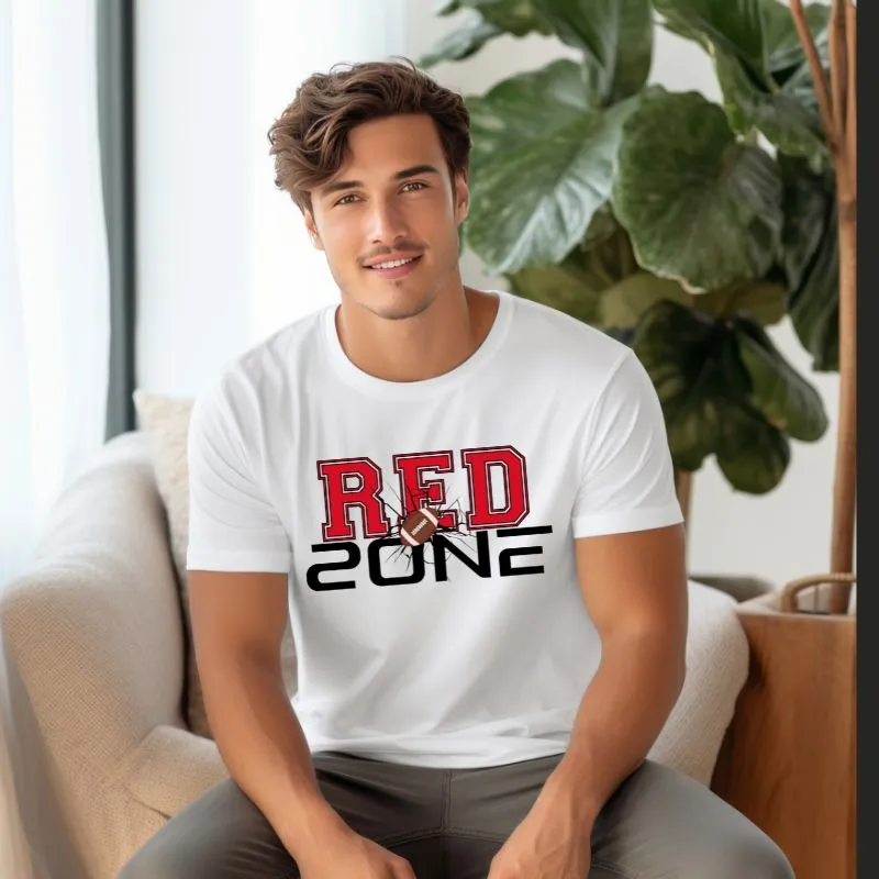 Football Red Zone Design PNG Download
