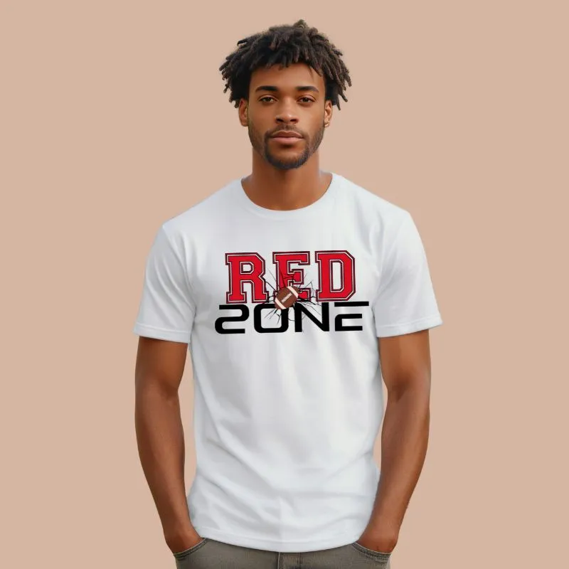 Football Red Zone Design PNG Download
