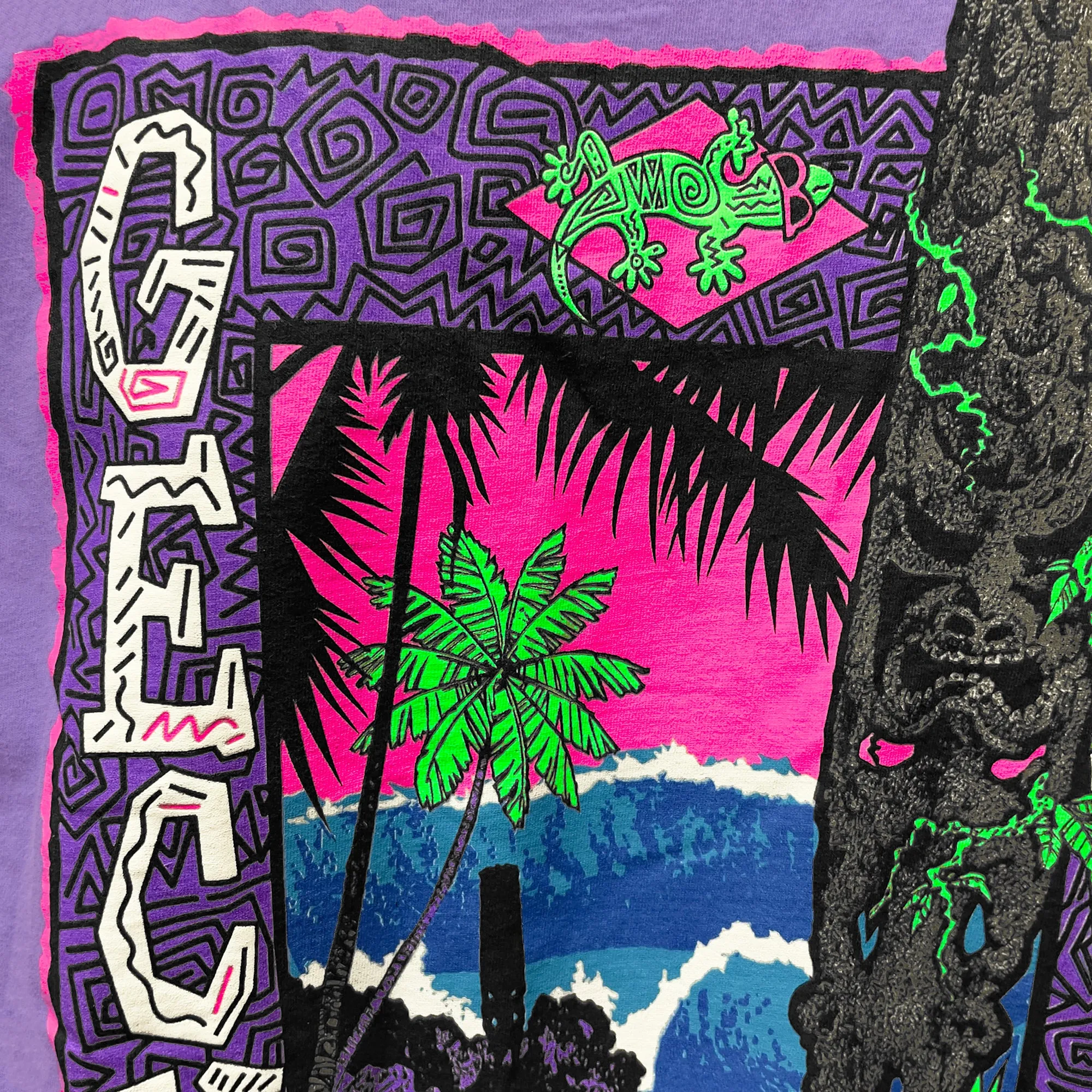 Gecko Tiki Time- HYPERFLASH - Purple To Pink