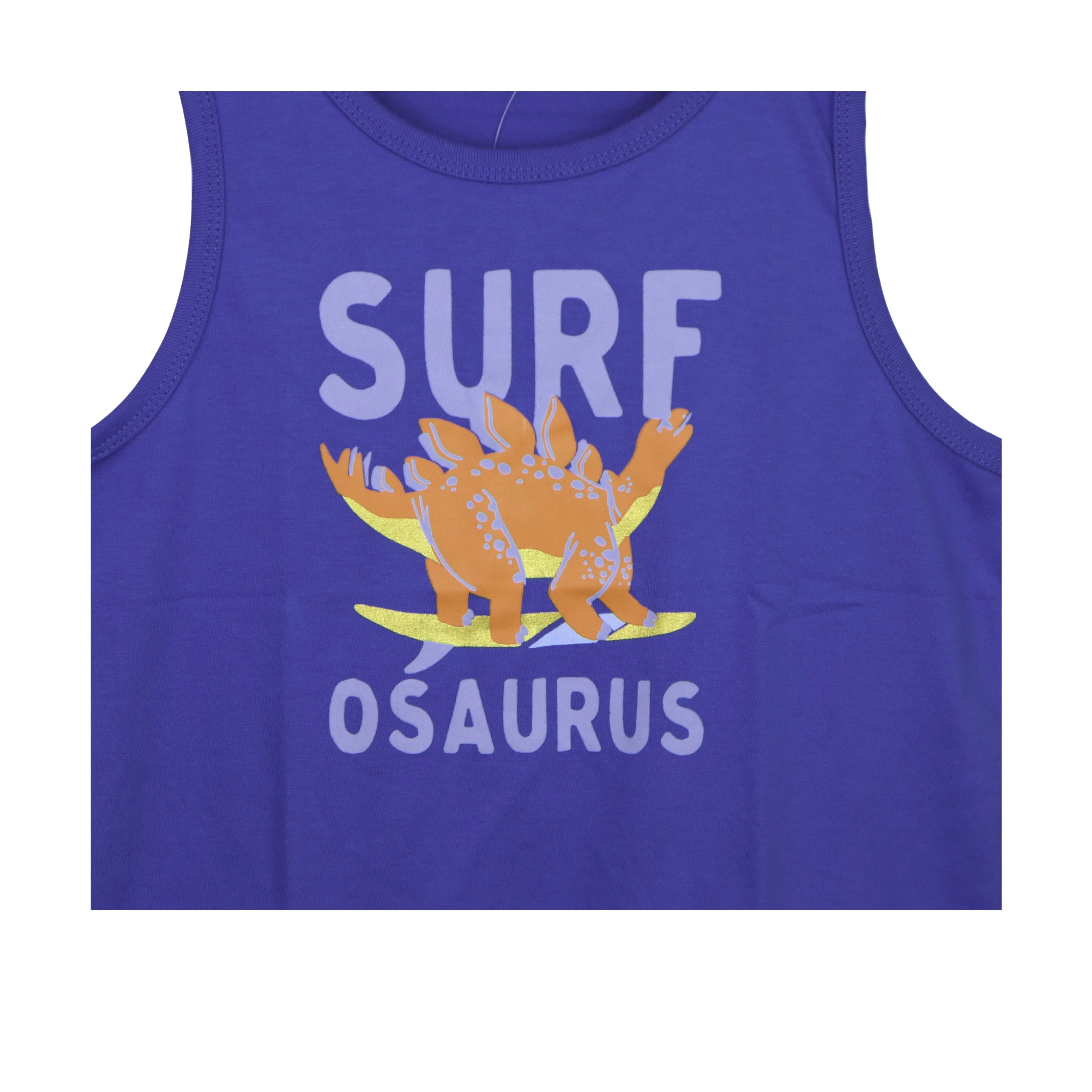JKC Sando with Surf-osaurus Spot Print - Powder Blue