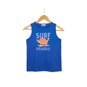 JKC Sando with Surf-osaurus Spot Print - Powder Blue