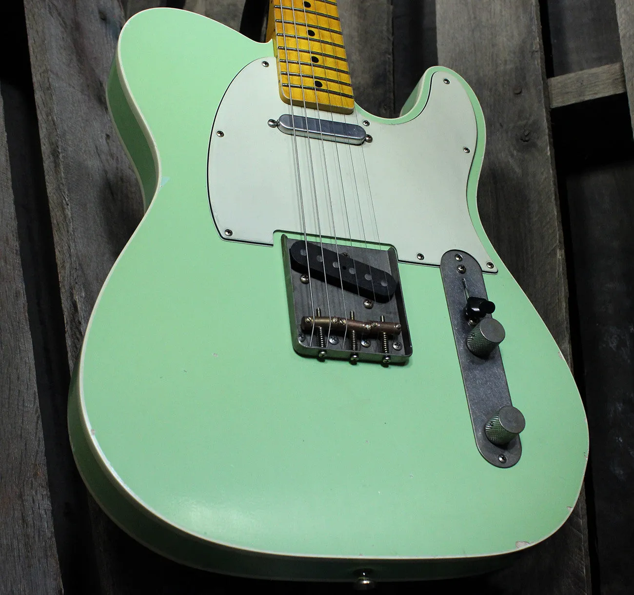 Nash T63DB Guitar, Surf Green