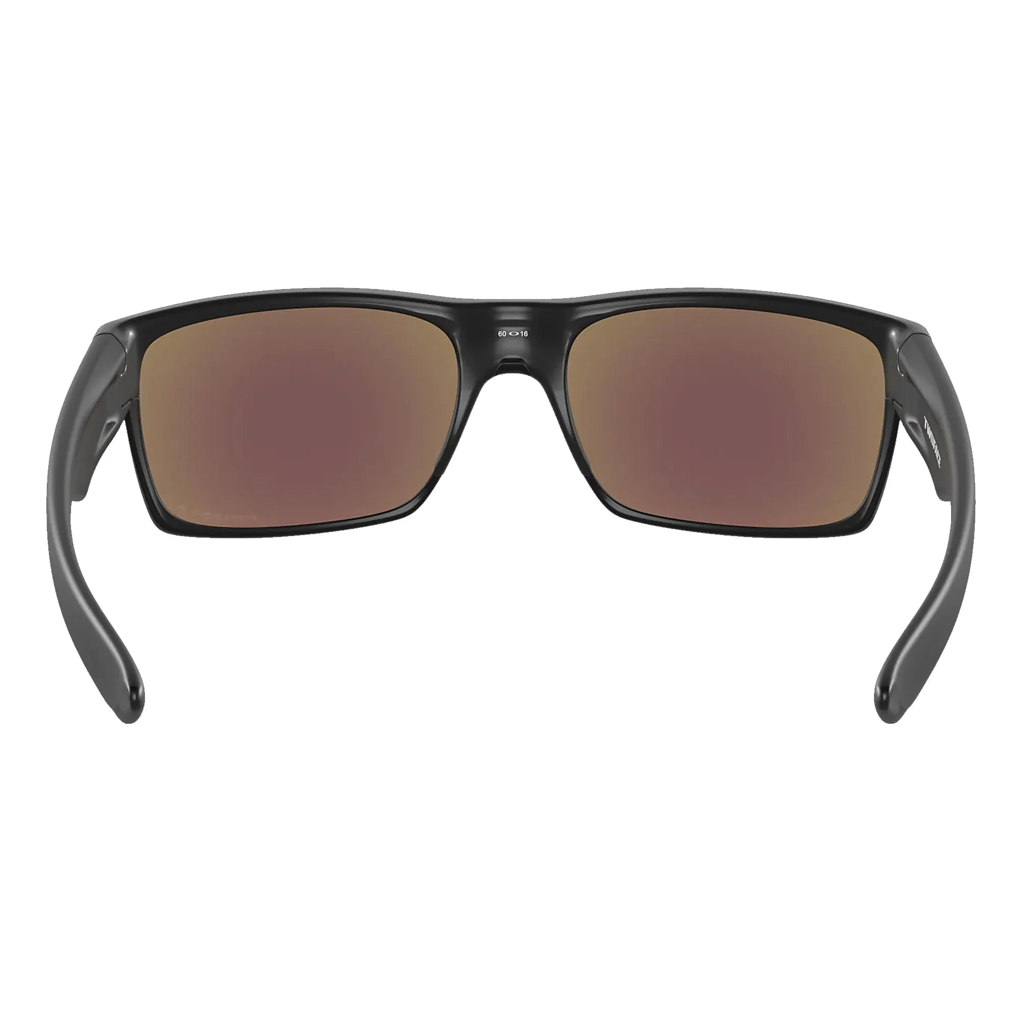 Oakley OO9189-4660 Two Face Sunglasses Matte Black Frame w Prizm Sapphire Polarized Lens