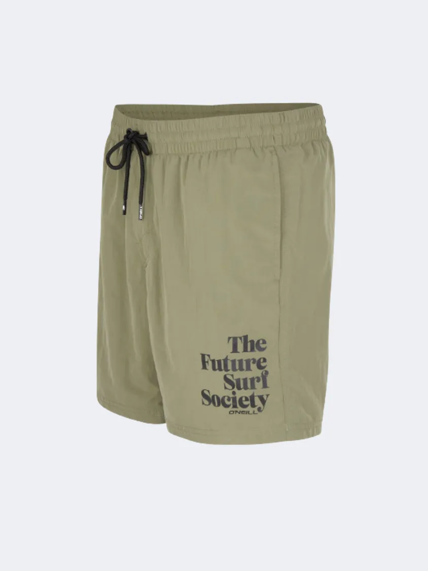 O&#39;Neill Cali 16&#39;&#39; Men Beach Swim Short Lichen Green
