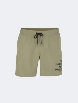 O&#39;Neill Cali 16&#39;&#39; Men Beach Swim Short Lichen Green