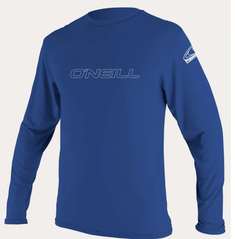 O'neill Basic UPF 50  L/S Sun Shirt Pacific