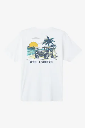 Oneill Mens Free Wheelin Tee