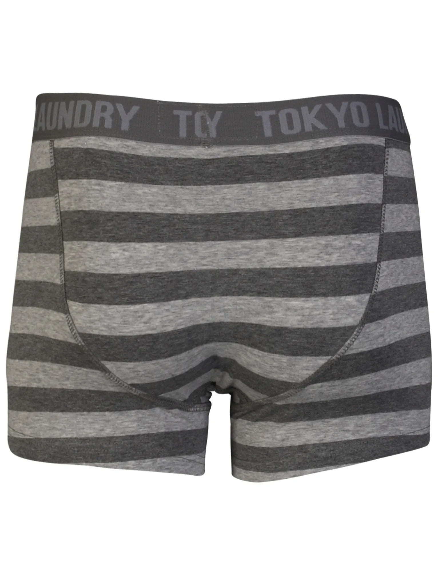 Otterlake (2 Pack) Boxer Shorts Set in Tokyo Red / Lt Grey Mar - Tokyo Laundry