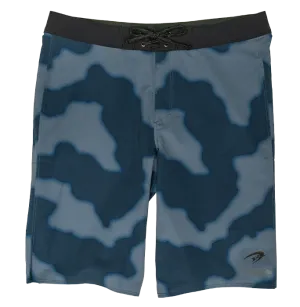 Patagonia x REAL Hydropeak 21 in. Boardshorts-Clouds: Utility Blue