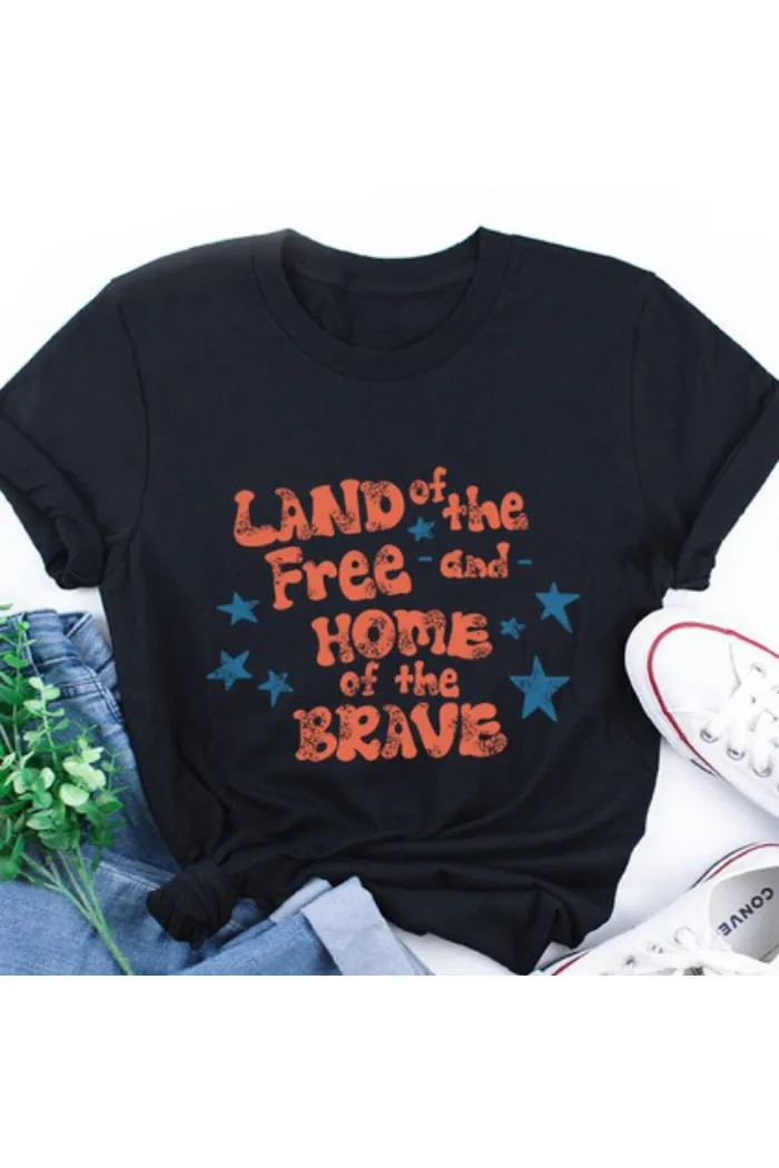 Patriotic tee 4 different styles