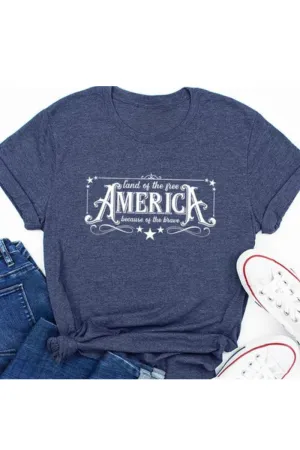 Patriotic tee 4 different styles