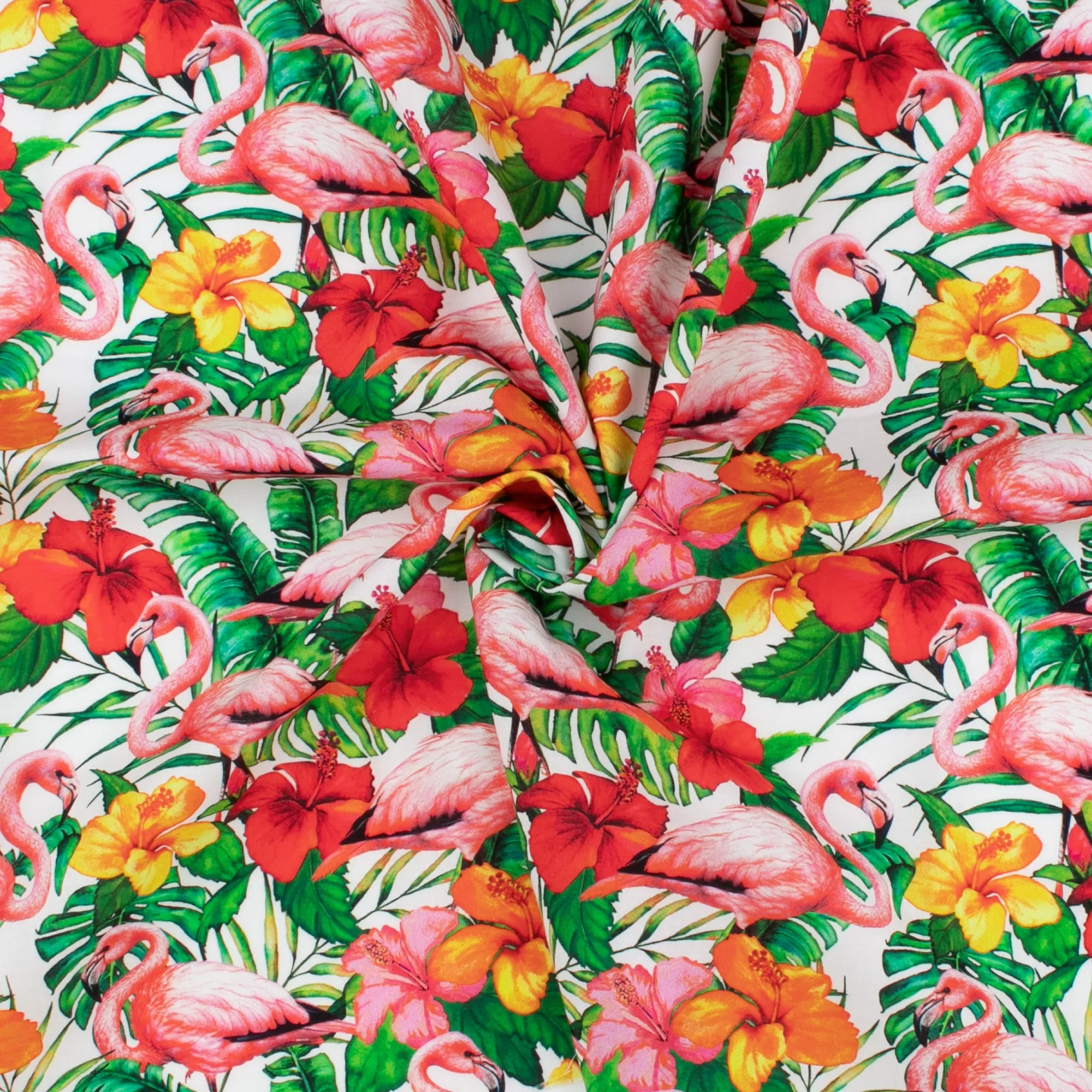 Printed Cotton - TROPICAL PARADISE - 001 - Multi