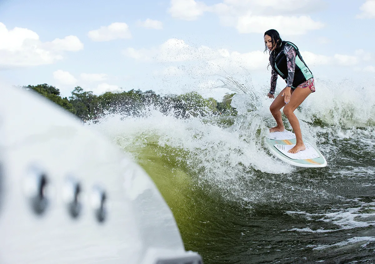 Ronix Women's Koal Classic Fish Wakesurf Board