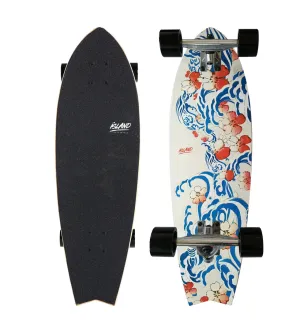 Sakura Cruiser Skateboard   Surf Truck System!