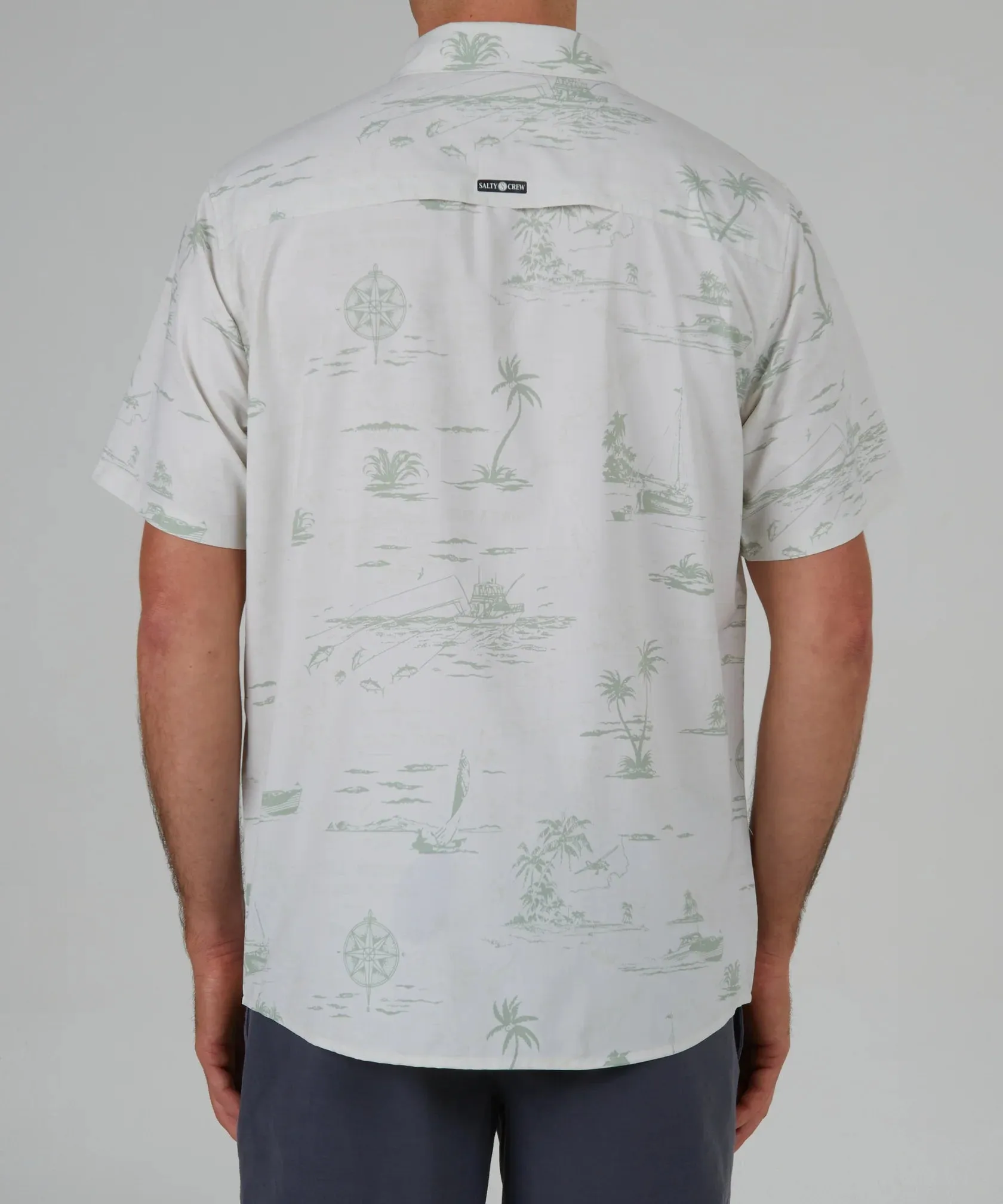 SALTY CREW SEAFARER SS TECH WOVEN SHIRT