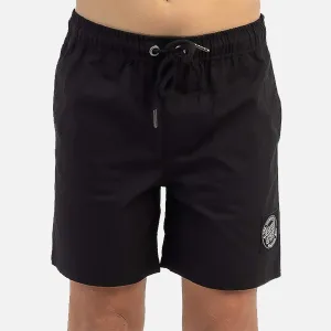 Santa Cruz Cruzier Solid Youth Beach Short - Black