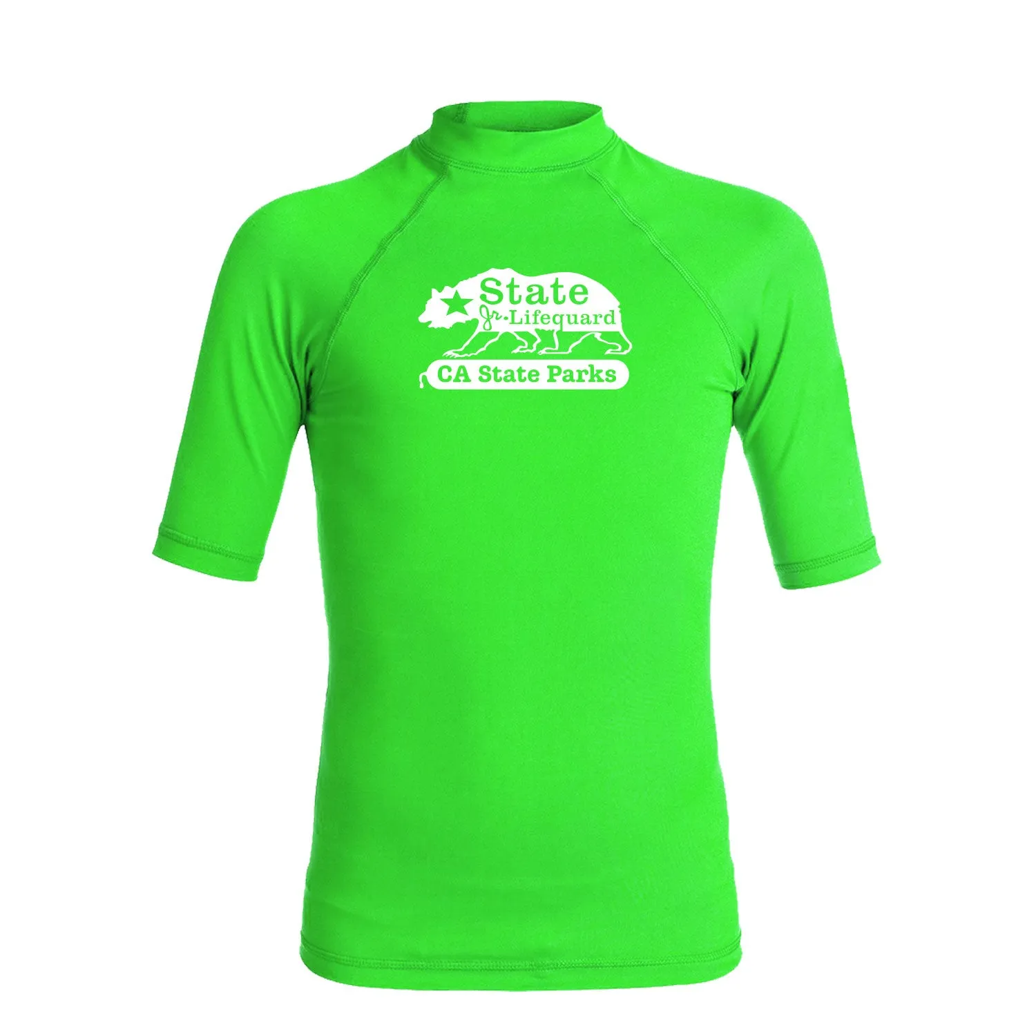 State Bear JG Short Sleeve UV Protective Rashguard Sun Shirt