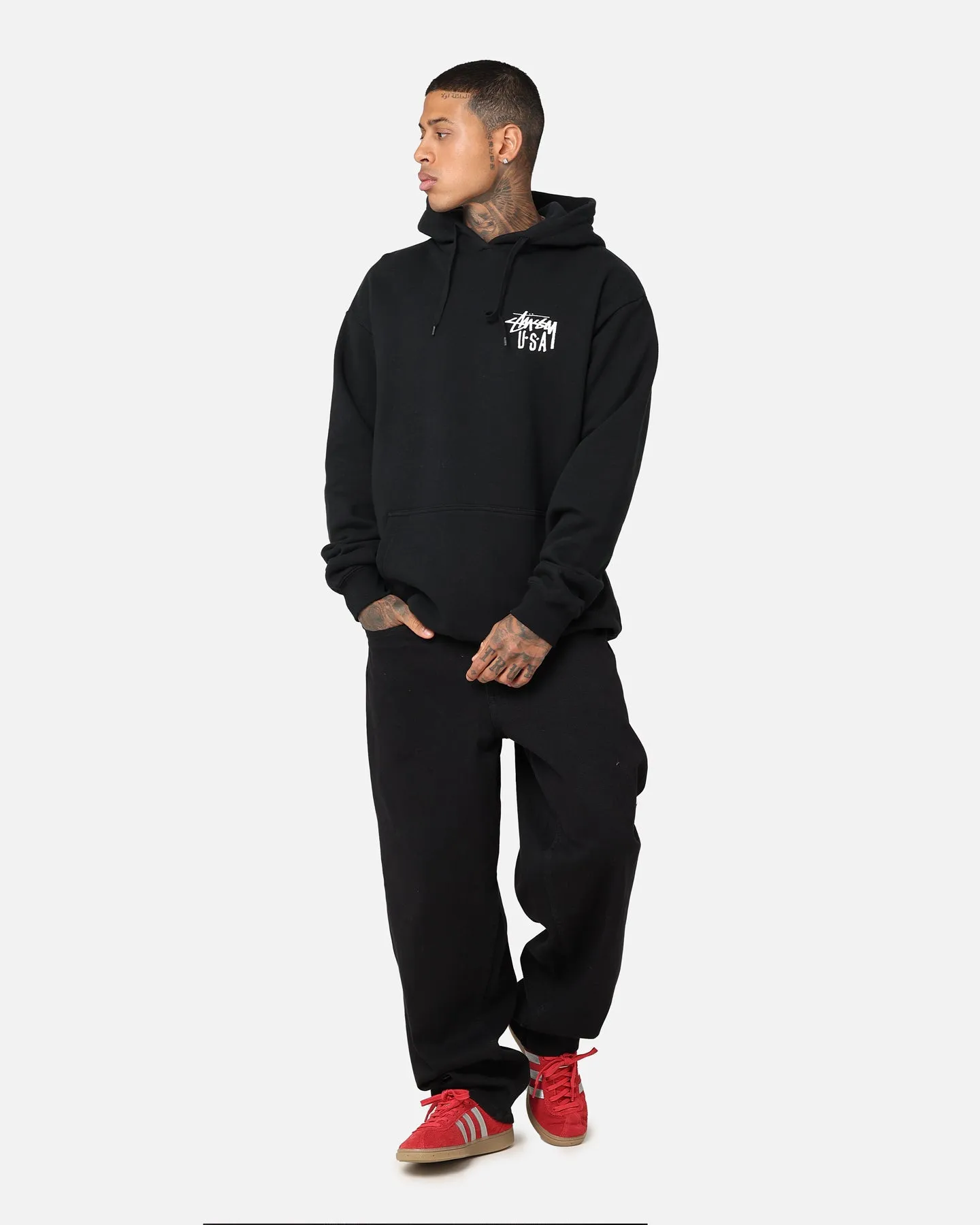 Stussy USA LCB Hoodie Black