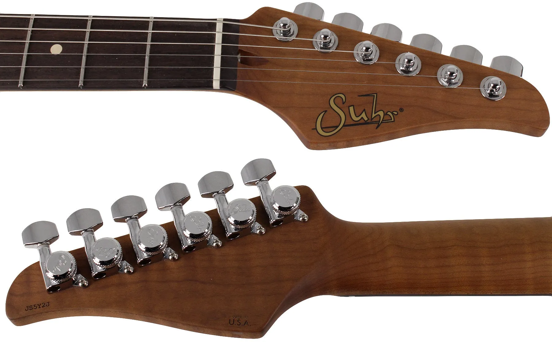 Suhr Classic T Roasted Select Guitar, Flamed, Rosewood, Surf Green