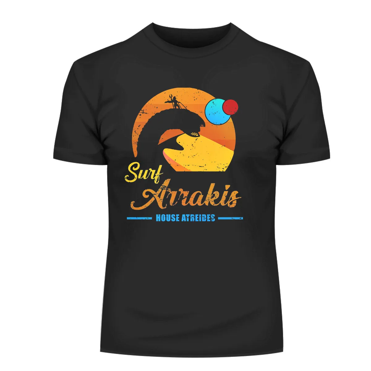 Surf Arrakis T-shirt Dune Movie David Lynch Spice Sting Sci-Fi