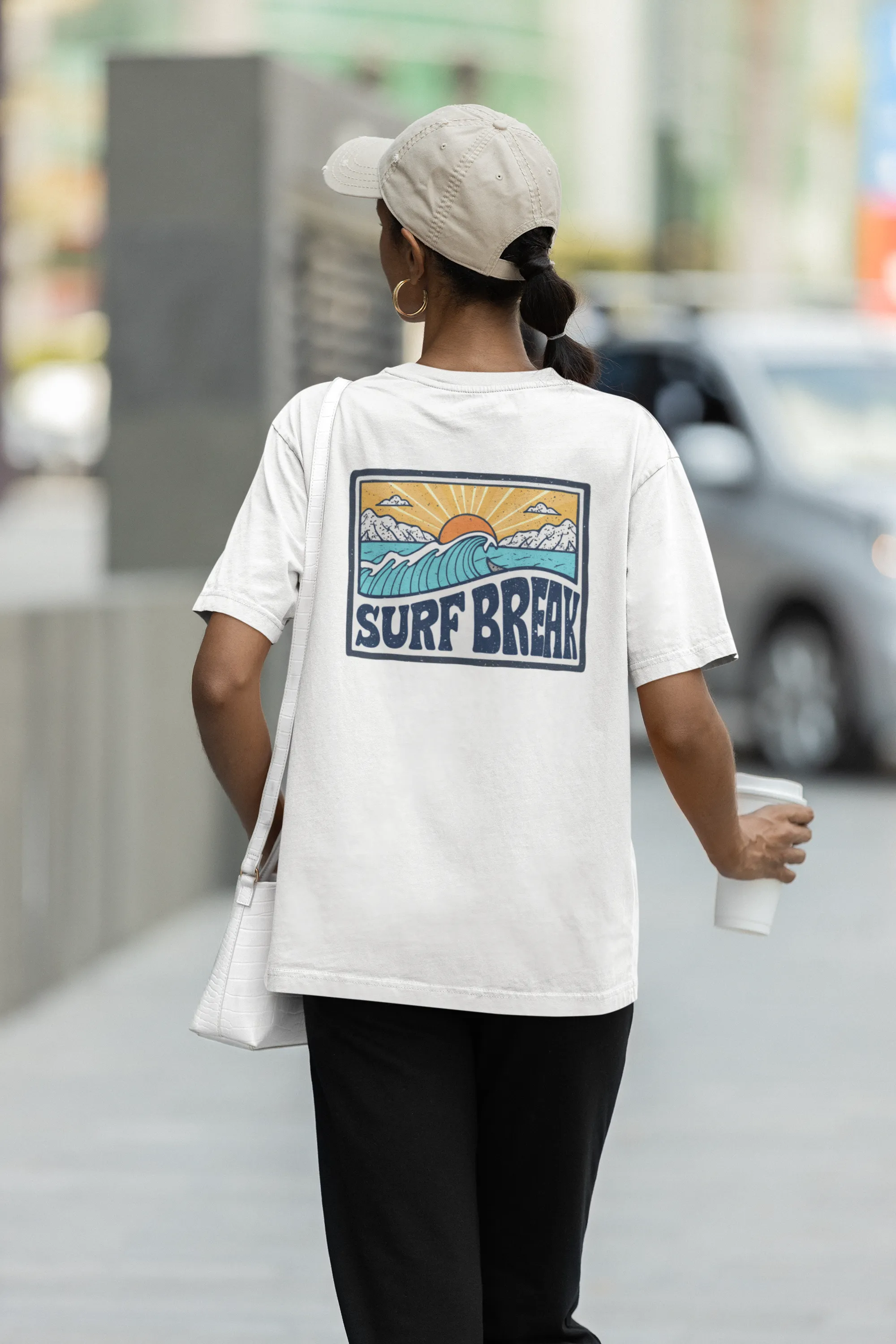 Surf Break Vintage Patch T-Shirt