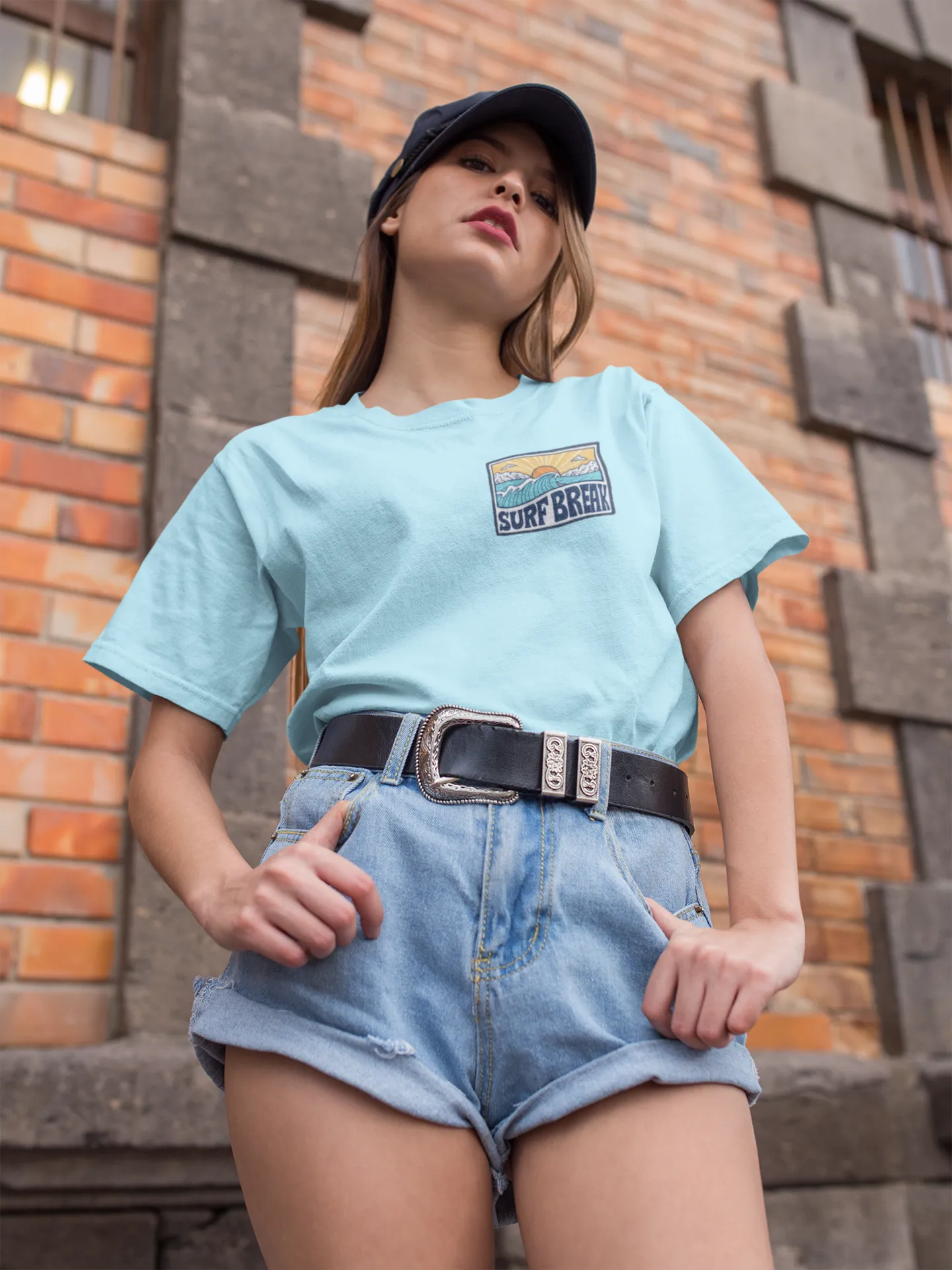 Surf Break Vintage Patch T-Shirt