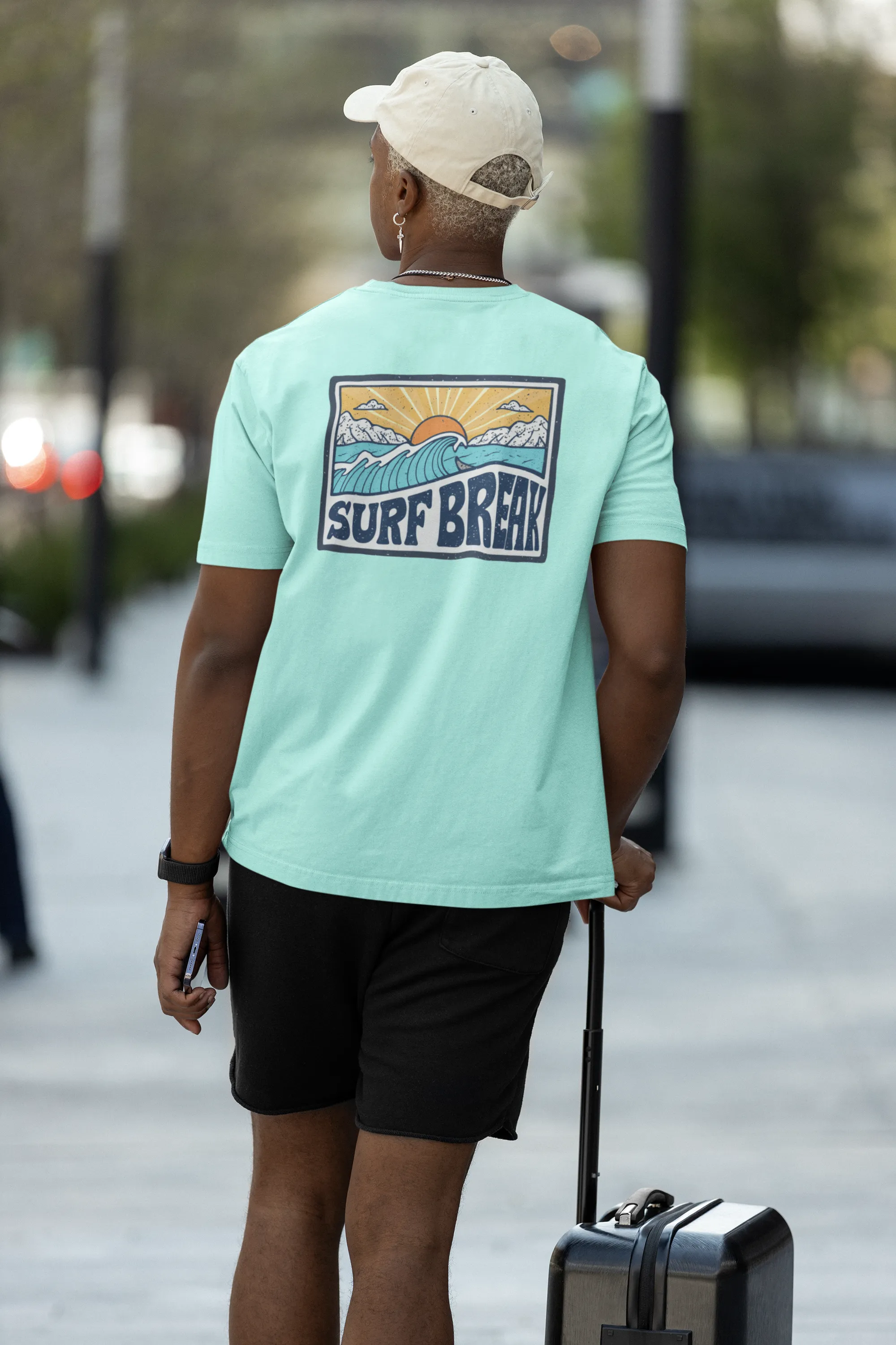 Surf Break Vintage Patch T-Shirt