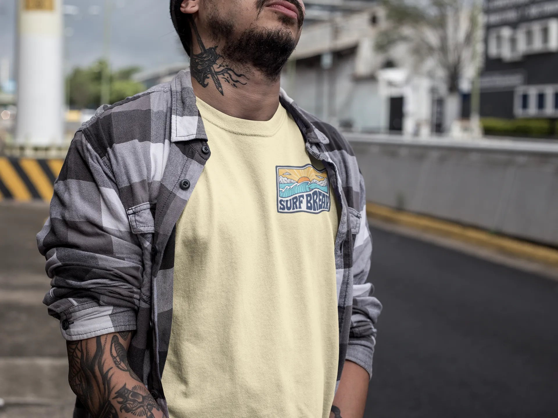 Surf Break Vintage Patch T-Shirt