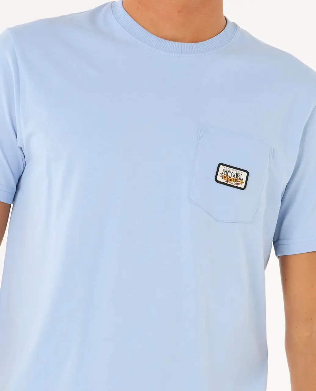 Surf Paradise Badge Update T-Shirt in Ice Blue