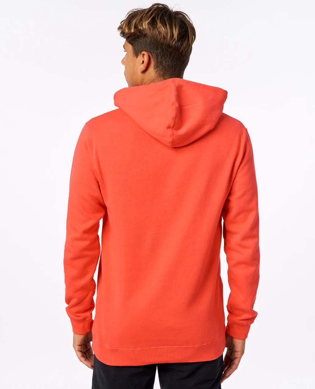 SURF REVIVAL HOOD - RETRO RED
