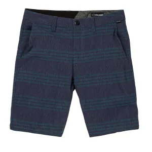 Volcom Frickin' Surf N' Turf Shorts - Blue/Black