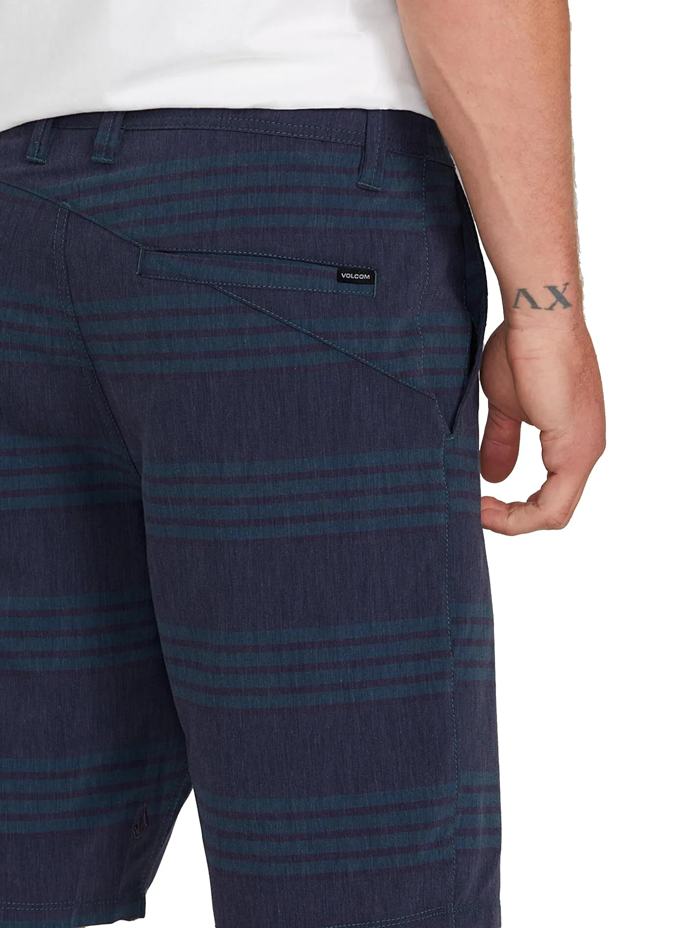 Volcom Frickin' Surf N' Turf Shorts - Blue/Black