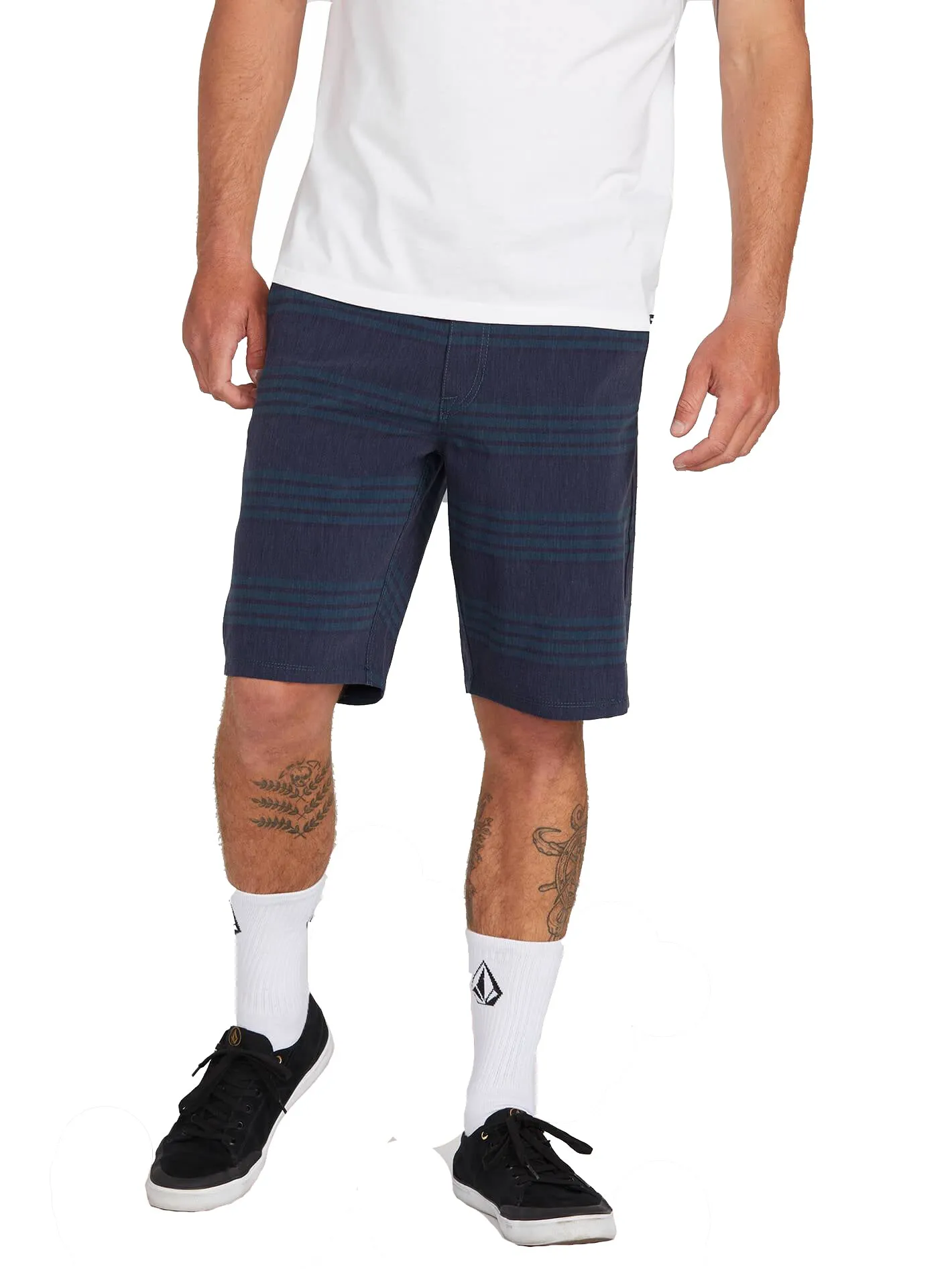 Volcom Frickin' Surf N' Turf Shorts - Blue/Black