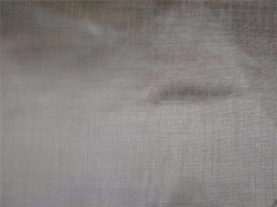 WHITE Polyester Dupion